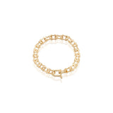 CHAIN OF FIRE GOLD PLATE CHAIN NECKLACE