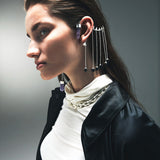 THE ULTIMATE QUESTION SILVER EARCUFF