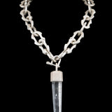 CHAIN OF ICE SILVER CHAIN NECKLACE